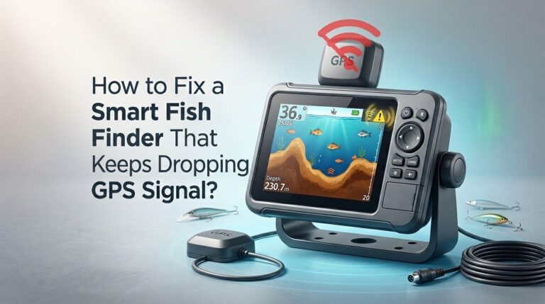 How to Fix a Smart Fish Finder That Keeps Dropping GPS Signal?