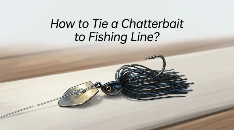 How to Tie a Chatterbait to Fishing Line? Step by Step Guide