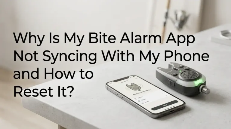 Why Is My Bite Alarm App Not Syncing With My Phone and How to Reset It?