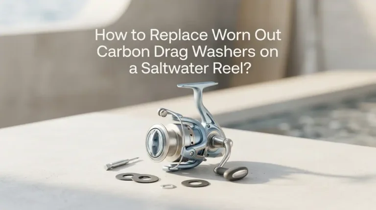 How to Replace Worn Out Carbon Drag Washers on a Saltwater Reel?