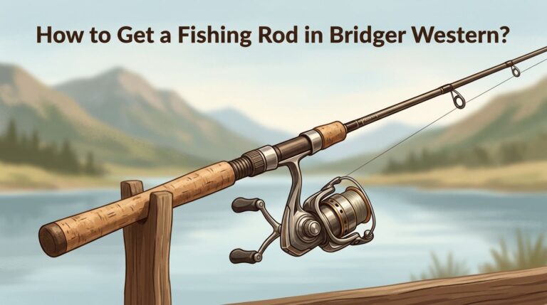How to Get a Fishing Rod in Bridger Western?