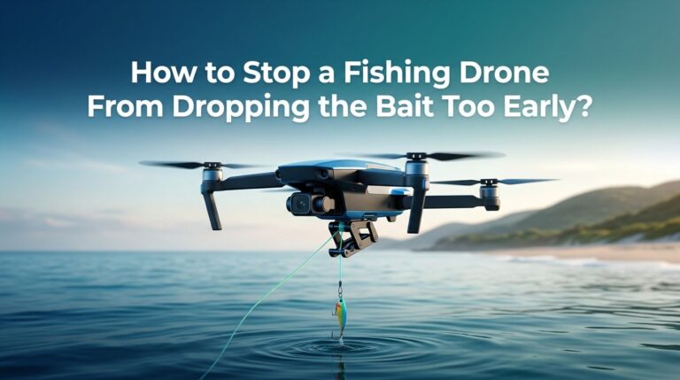 How to Stop a Fishing Drone From Dropping the Bait Too Early?