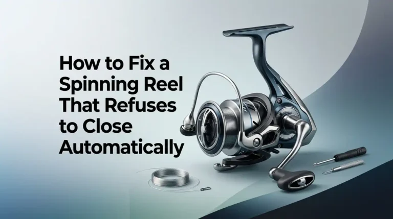 How to Fix a Spinning Reel Bail That Refuses to Close Automatically?