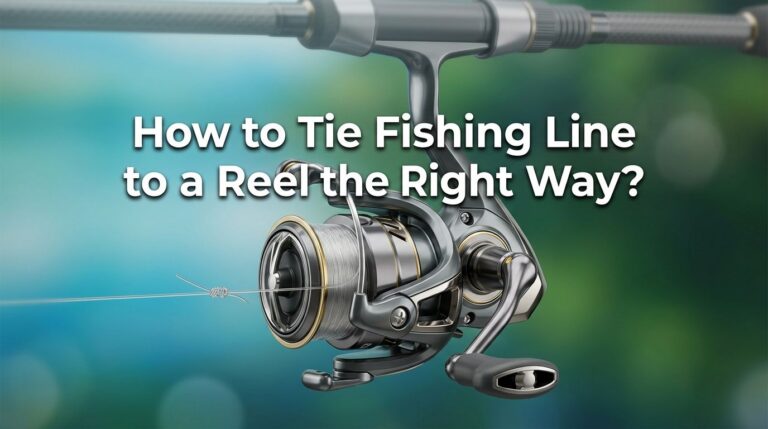 How to Tie Fishing Line to a Reel the Right Way?