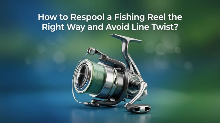 How to Respool a Fishing Reel the Right Way and Avoid Line Twist?