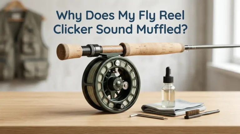Why Does My Fly Reel Clicker Sound Muffled?