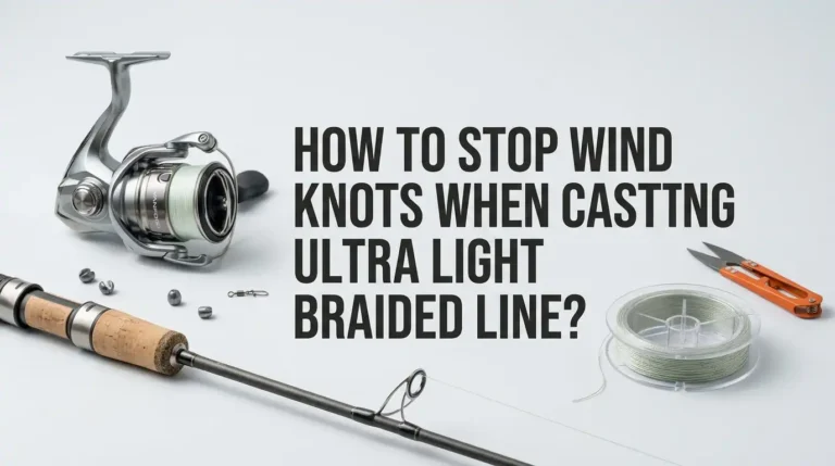 How to Stop Wind Knots When Casting Ultra Light Braided Line?