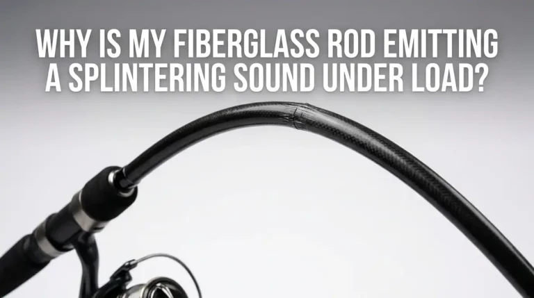 Why Is My Fiberglass Rod Emitting a Splintering Sound Under Load?