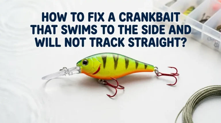 How to Fix a Crankbait That Swims to the Side and Will Not Track Straight?
