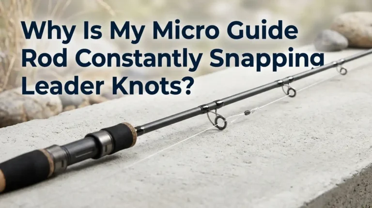 Why Is My Micro Guide Rod Constantly Snapping Leader Knots?