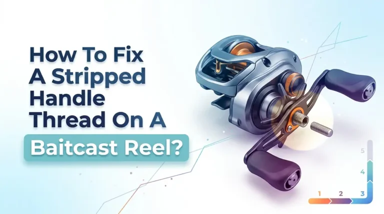 How To Fix A Stripped Handle Thread On A Baitcast Reel?