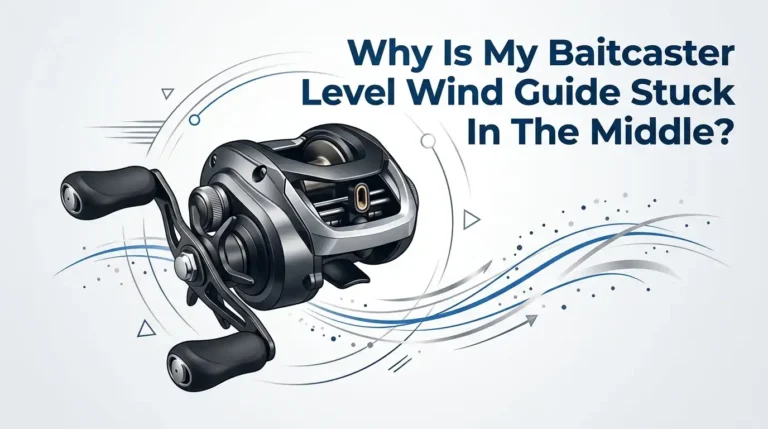 Why Is My Baitcaster Level Wind Guide Stuck In The Middle?