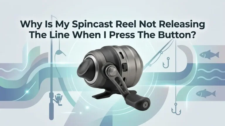 Why Is My Spincast Reel Not Releasing The Line When I Press The Button?