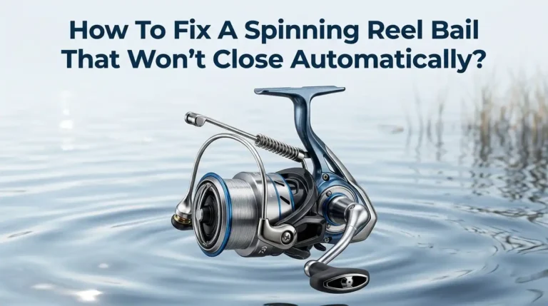 How To Fix A Spinning Reel Bail That Won’t Close Automatically?