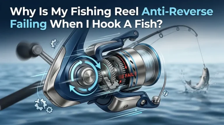 Why Is My Fishing Reel Anti-Reverse Failing When I Hook A Fish?