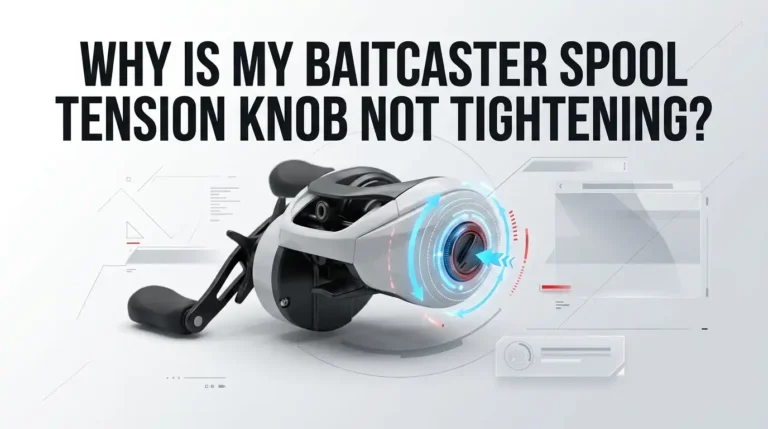 Why Is My Baitcaster Spool Tension Knob Not Tightening?