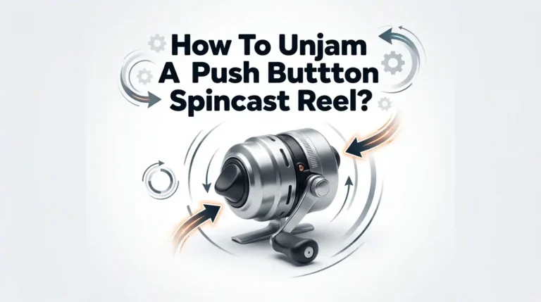 How To Unjam A Push Button Spincast Reel?