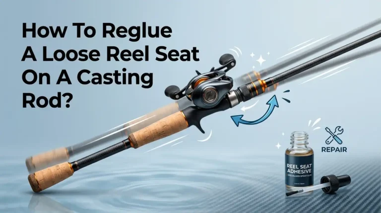 How To Reglue A Loose Reel Seat On A Casting Rod?