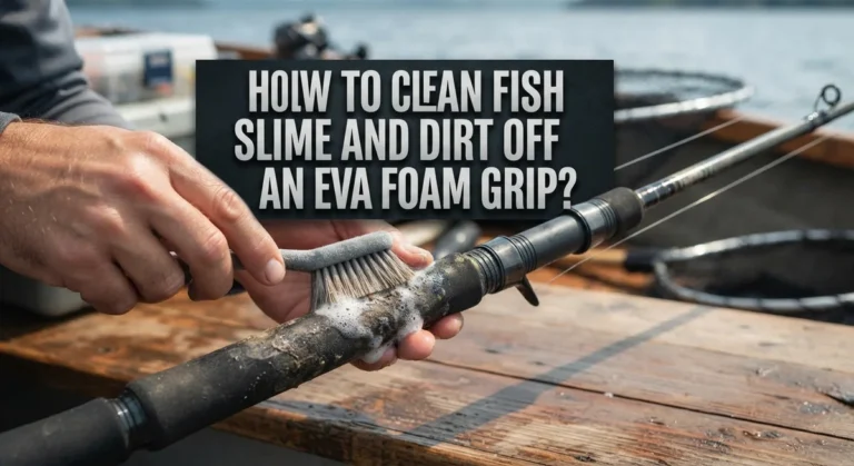 How To Clean Fish Slime And Dirt Off An EVA Foam Grip?