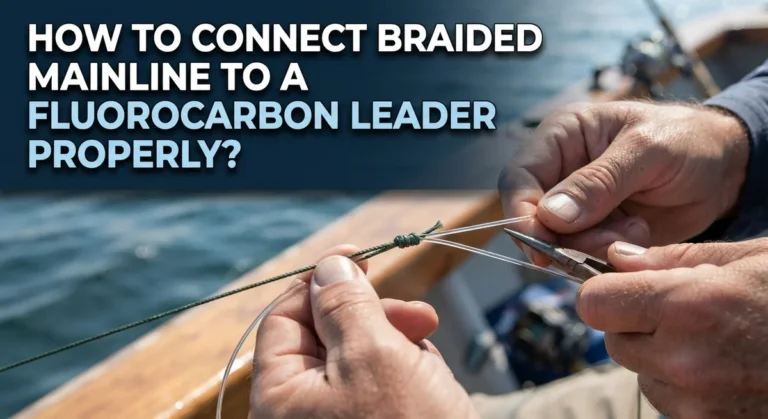How To Connect Braided Mainline To A Fluorocarbon Leader Properly?