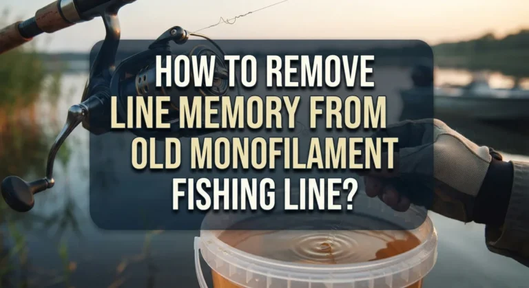 How To Remove Line Memory From Old Monofilament Fishing Line?