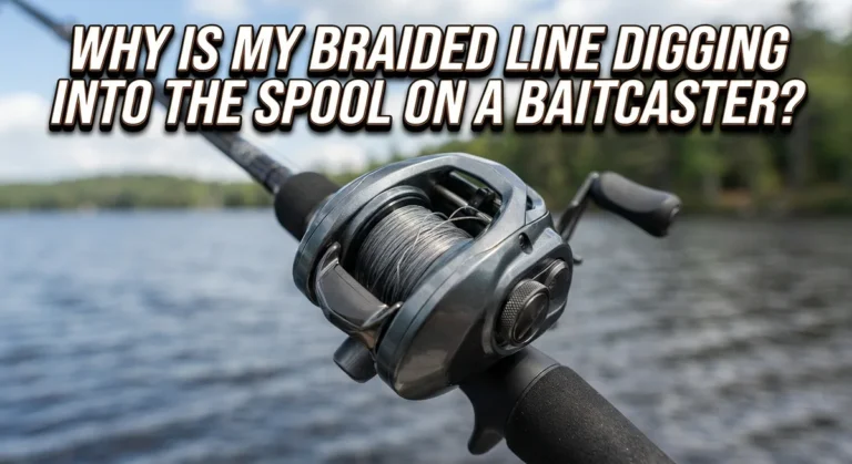 Why Is My Braided Line Digging Into The Spool On A Baitcaster?
