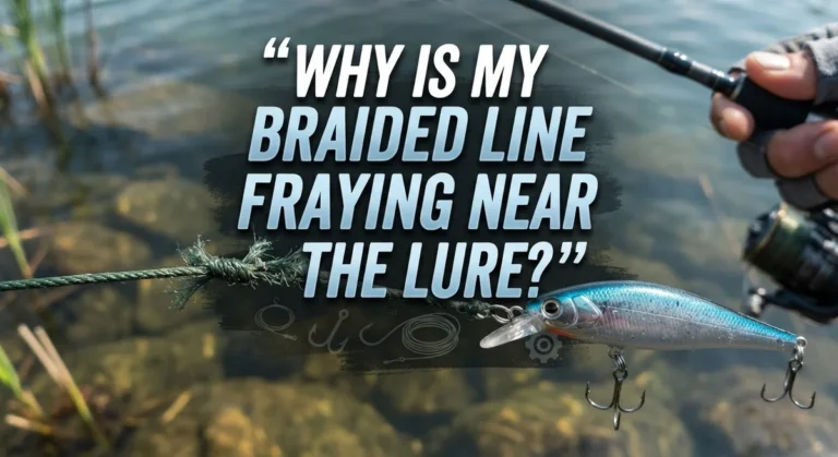 Why Is My Braided Line Fraying Near the Lure?