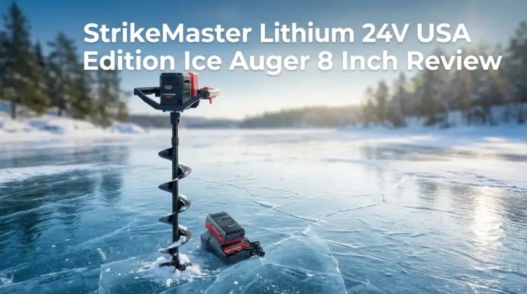 StrikeMaster Lithium 24V USA Edition Ice Auger 8 Inch Review 2026